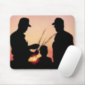 Bauern und Sonnenuntergänge Mousepad (Mit Mouse)