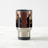 Bauern und Sonnenuntergänge Reisebecher (Mittel)