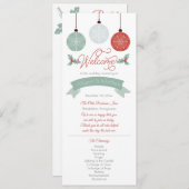 Bauern und Weihnachtsfeiertage Programm (Vorne/Hinten)