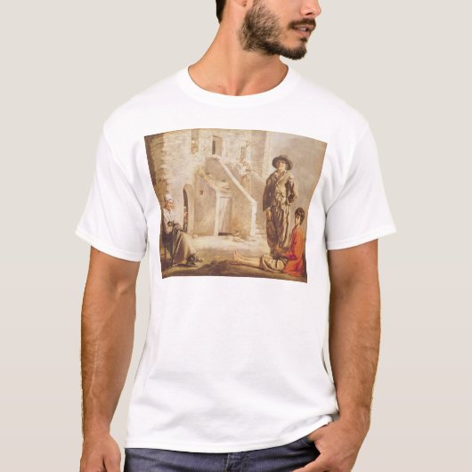 Bauern vor ihrem Haus, c.1641 T-Shirt (Vorderseite)