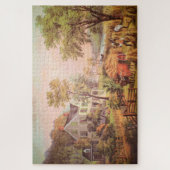 Bauern Zuhause ernten großes Rätsel Puzzle (Vertikal)