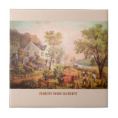 Bauern Zuhause Harvest Tile Fliese (Vorderseite)