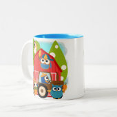 Bauern Zweifarbige Tasse (Vorderseite Links)