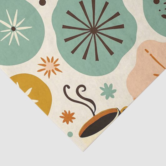 Bauernbrauen: Rustikales Teppichpapier Seidenpapier (Ausschnitt)