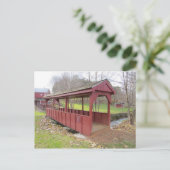 Bauernbrücke Postkarte (Stehend Vorderseite)
