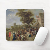 Bauernc$fröhlich-making, c.1650 (Öl auf Leinwand) Mousepad (Mit Mouse)