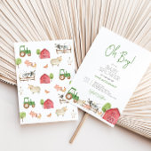 Bauerndusche Einladung