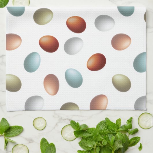 Bauerneier Küchentuch (Gefaltet)