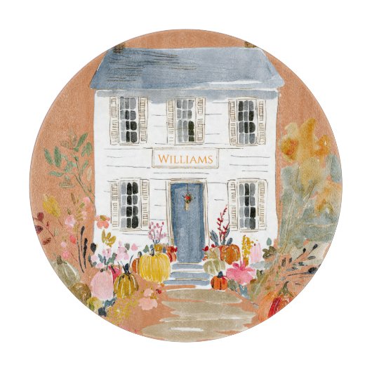 Bauernfallprogramm Monogram Schneidebrett (Vorderseite)