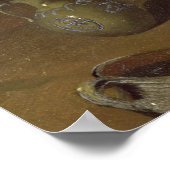 Bauernfamilie zu den Mahlzeiten, c.1665 Poster (Ecke)