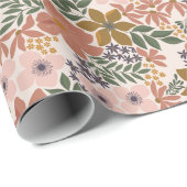 Bauernflora Geschenkpapier (Rolleneckpunkt)