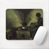 Bauernfrau am Kamin Vincent van Gogh Mousepad (Mit Mouse)
