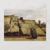 Bauernfrau Gramming Hütte von Vincent van Gogh Postkarte (Vorderseite)