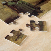 Bauernfrau Gramming Hütte von Vincent van Gogh Puzzle (Seite)