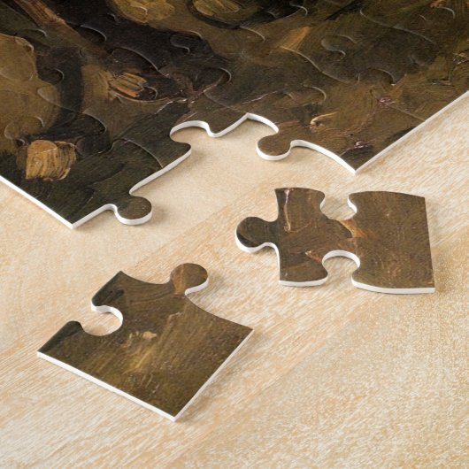 Bauernfrau Pflanzende Kartoffel von Vincent van Go Puzzle (Seite)