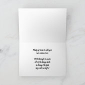 Bauernfrau von Feuerstelle von Vincent van Gogh Karte (Innenseite)