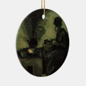 Bauernfrau von Feuerstelle von Vincent van Gogh Keramikornament (Rechts)