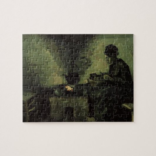 Bauernfrau von Feuerstelle von Vincent van Gogh Puzzle (Horizontal)
