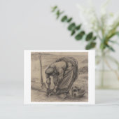 Bauernfrauen, Vincent van Gogh Postkarte (Stehend Vorderseite)