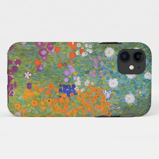 Bauerngarten - Gustav Klimt Case-Mate iPhone Hülle (Rückseite (Horizontal))