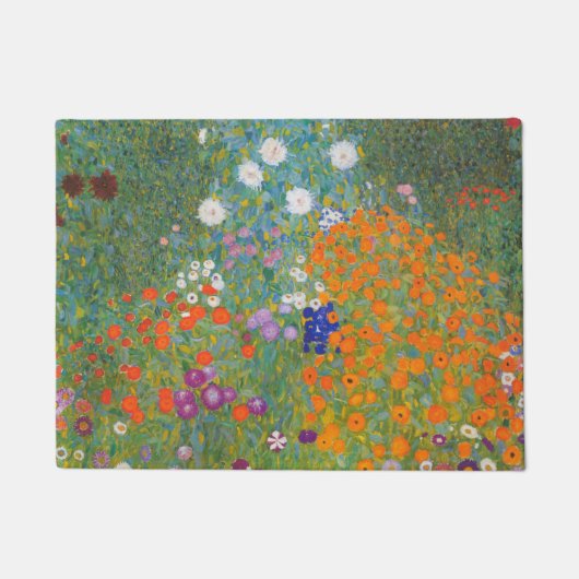 Bauerngarten - Gustav Klimt Fußmatte (Vorderseite)