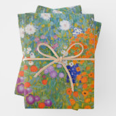 Bauerngarten - Gustav Klimt Geschenkpapier Set (Beispiel)