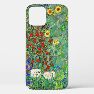 Bauerngarten Gustav Klimt mit Sonnenblumenmalereie Case-Mate iPhone Hülle