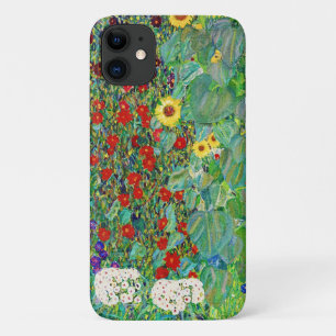 Bauerngarten Gustav Klimt mit Sonnenblumenmalereie Case-Mate iPhone Hülle