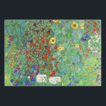 Bauerngarten Gustav Klimt mit Sonnenblumenmalereie Geschenkpapier Set<br><div class="desc">Bauerngarten Gustav Klimt mit Sonnenblumen Vintage Jugendstil-Malerei</div>