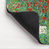 Bauerngarten Gustav Klimt mit Sonnenblumenmalereie Mousepad (Ecke)