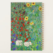 Bauerngarten Gustav Klimt mit Sonnenblumenmalereie Planer (Rückseite)
