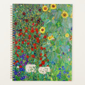 Bauerngarten Gustav Klimt mit Sonnenblumenmalereie Planer (Vorderseite)