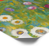 Bauerngarten - Gustav Klimt Poster (Ecke)