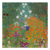 Bauerngarten - Gustav Klimt Poster (Vorderseite)