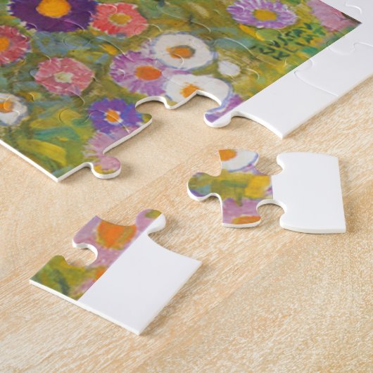 Bauerngarten Gustav Klimt Puzzle (Seite)