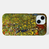 Bauerngarten mit Crucifix von Gustav Klimt Case-Mate iPhone Hülle (Rückseite (Horizontal))