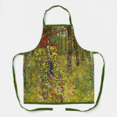 Bauerngarten mit Crucifix von Gustav Klimt Schürze (Vorderseite)