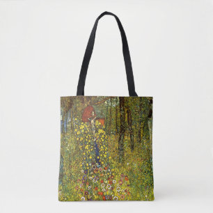 Bauerngarten mit Kruzifix von Gustav Klimt Tasche
