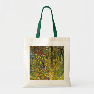 Bauerngarten mit Kruzifix von Gustav Klimt Tragetasche
