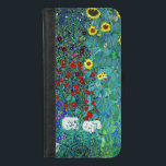 Bauerngarten mit Sonnenblumen, Gustav Klimt iPhone 8/7 Geldbeutel-Hülle<br><div class="desc">Gustav Klimt (14. Juli 1862 - 6. Februar 1918) war ein österreichischer symbolischer Maler und einer der prominentesten Mitglieder der Wiener Sezessionsbewegung. Klimt ist bekannt für seine Gemälde, Wandgemälde, Skizzen und andere Kunstobjekte. Neben seinen figurativen Werken, die Allegorien und Portraits enthalten, malte er Landschaften. Unter den Künstlern der Wiener Sezession...</div>