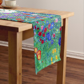 Bauerngarten mit Sonnenblumen, Gustav Klimt Kurzer Tischläufer (Beispiel)