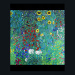 Bauerngarten mit Sonnenblumen, Gustav Klimt Poster<br><div class="desc">*Sie können die Hintergrundfarbe und den Text dieses Elements mit "Design bearbeiten" frei anpassen. Gustav Klimt (14. Juli 1862 - 6. Februar 1918) war ein österreichischer symbolischer Maler und einer der prominentesten Mitglieder der Wiener Sezessionsbewegung. Klimt ist bekannt für seine Gemälde, Wandgemälde, Skizzen und andere Kunstobjekte. Neben seinen figurativen Werken,...</div>