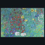 Bauerngarten mit Sonnenblumen, Gustav Klimt Seidenpapier<br><div class="desc">Gustav Klimt (14. Juli 1862 - 6. Februar 1918) war ein österreichischer symbolischer Maler und einer der prominentesten Mitglieder der Wiener Sezessionsbewegung. Klimt ist bekannt für seine Gemälde, Wandgemälde, Skizzen und andere Kunstobjekte. Neben seinen figurativen Werken, die Allegorien und Portraits enthalten, malte er Landschaften. Unter den Künstlern der Wiener Sezession...</div>