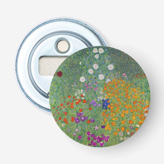 Bauerngarten, Ölmalerei, Gustav Klimt Flaschenöffner (Vorderseite)