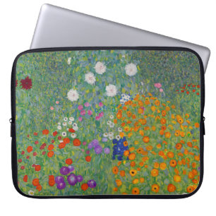 Bauerngarten, Ölmalerei, Gustav Klimt Laptopschutzhülle