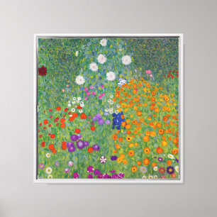 Bauerngarten, Ölmalerei, Gustav Klimt Leinwanddruck