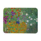 Bauerngarten, Ölmalerei, Gustav Klimt Magnet (Horizontal)