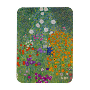 Bauerngarten, Ölmalerei, Gustav Klimt Magnet