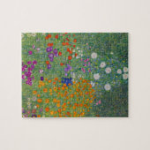 Bauerngarten, Ölmalerei, Gustav Klimt Puzzle (Horizontal)