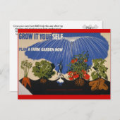 Bauerngarten Postkarte (Vorne/Hinten)